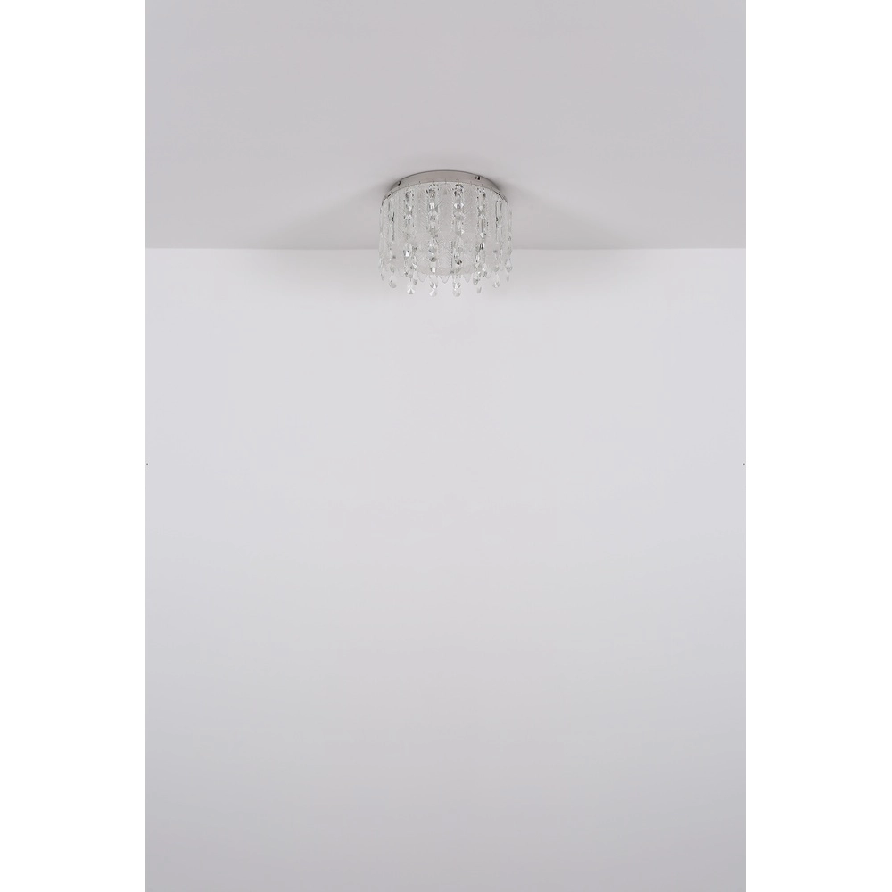 Plafondlamp Klunka chroom Ø 58,5cm Globo 9007371459094