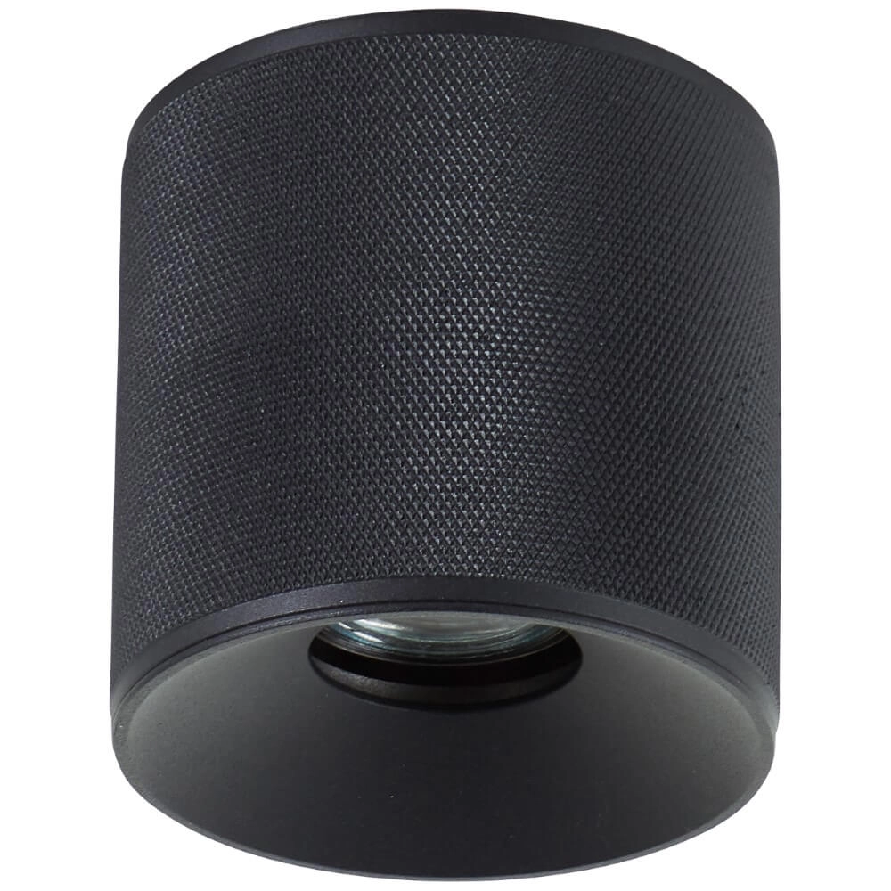 Opbouwspot Marty zwart rond Ø 10cm Brilliant 4004353438301