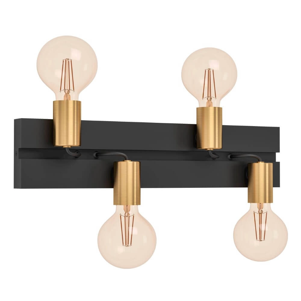 Zwarte plafondlamp Macchione