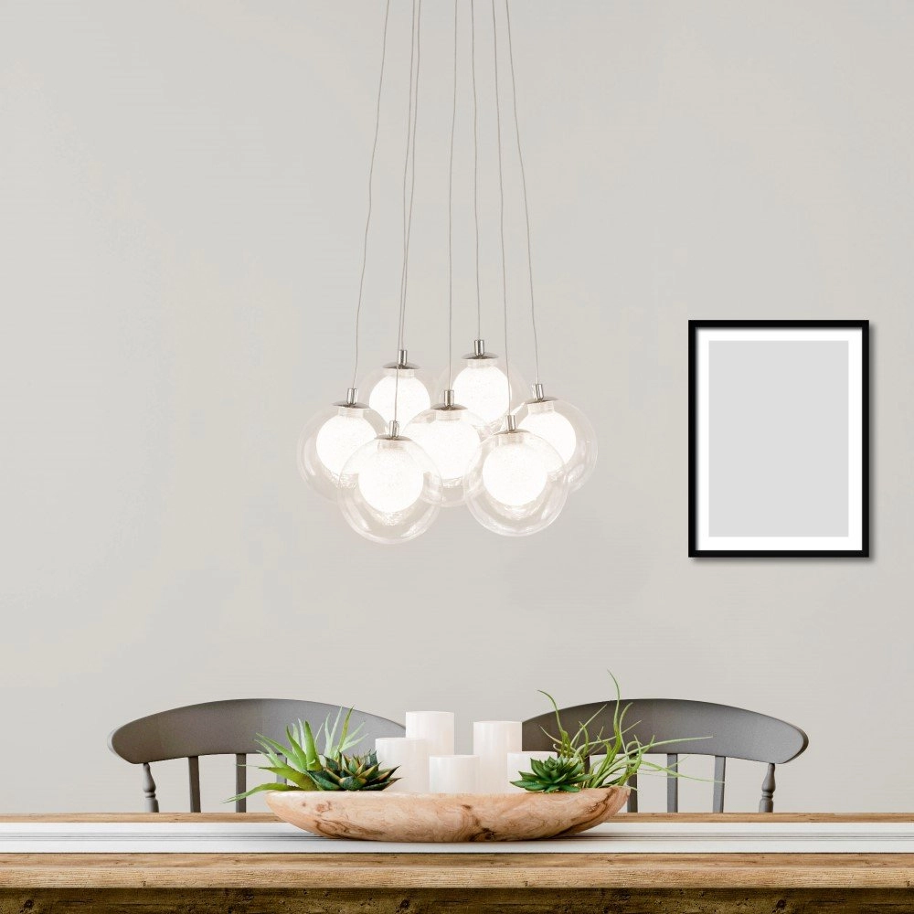 Hanglamp Cluster 7-lichts Searchlight 5053423159966