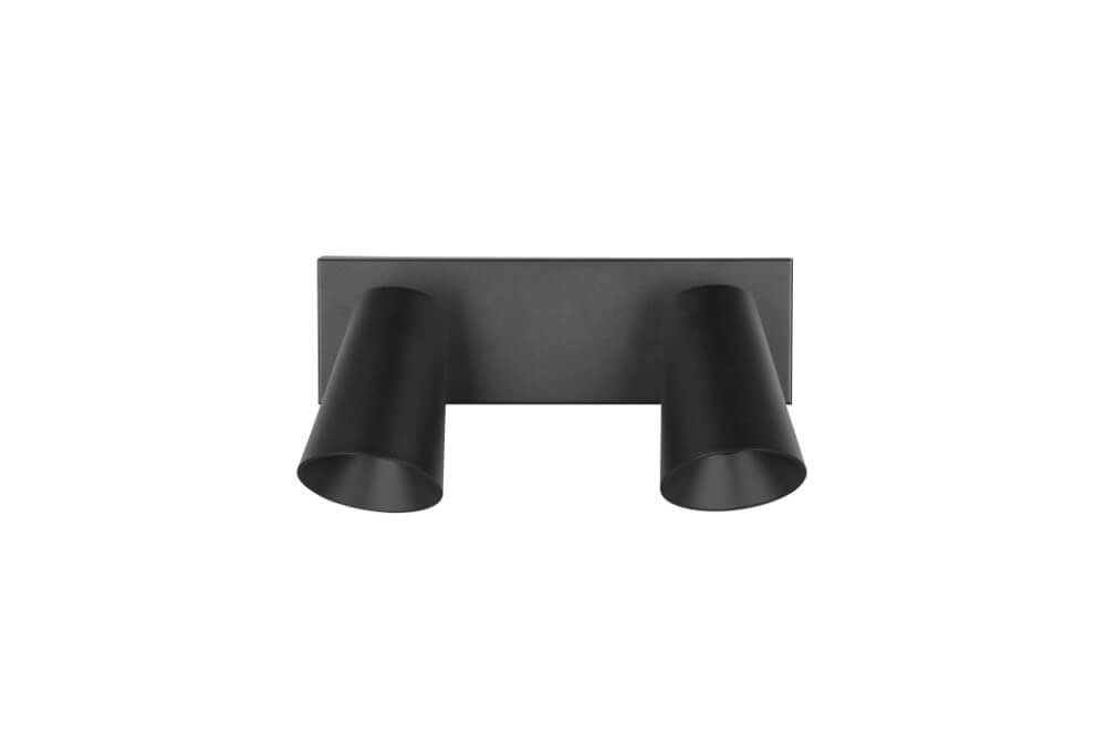 Dubbele opbouwspot Sharp zwart Trio 4017807613063