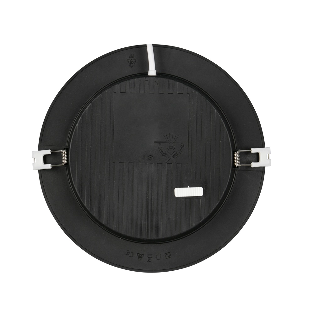 Inbouwspot Ural zwart Ø 29,4cm Trio 4017807711486