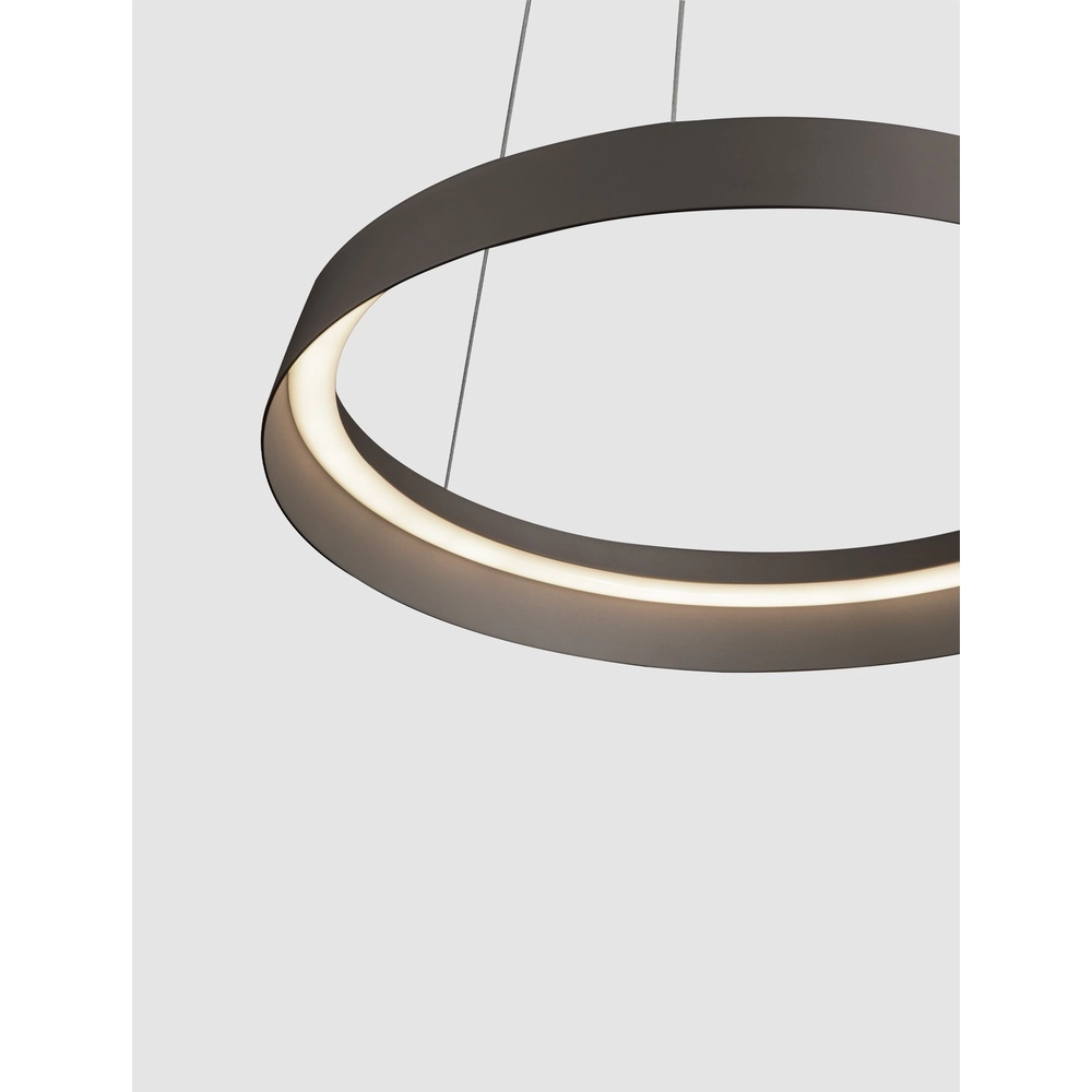 Design hanglamp Ormi Ø 45cm champagne Lyora 5212017448811