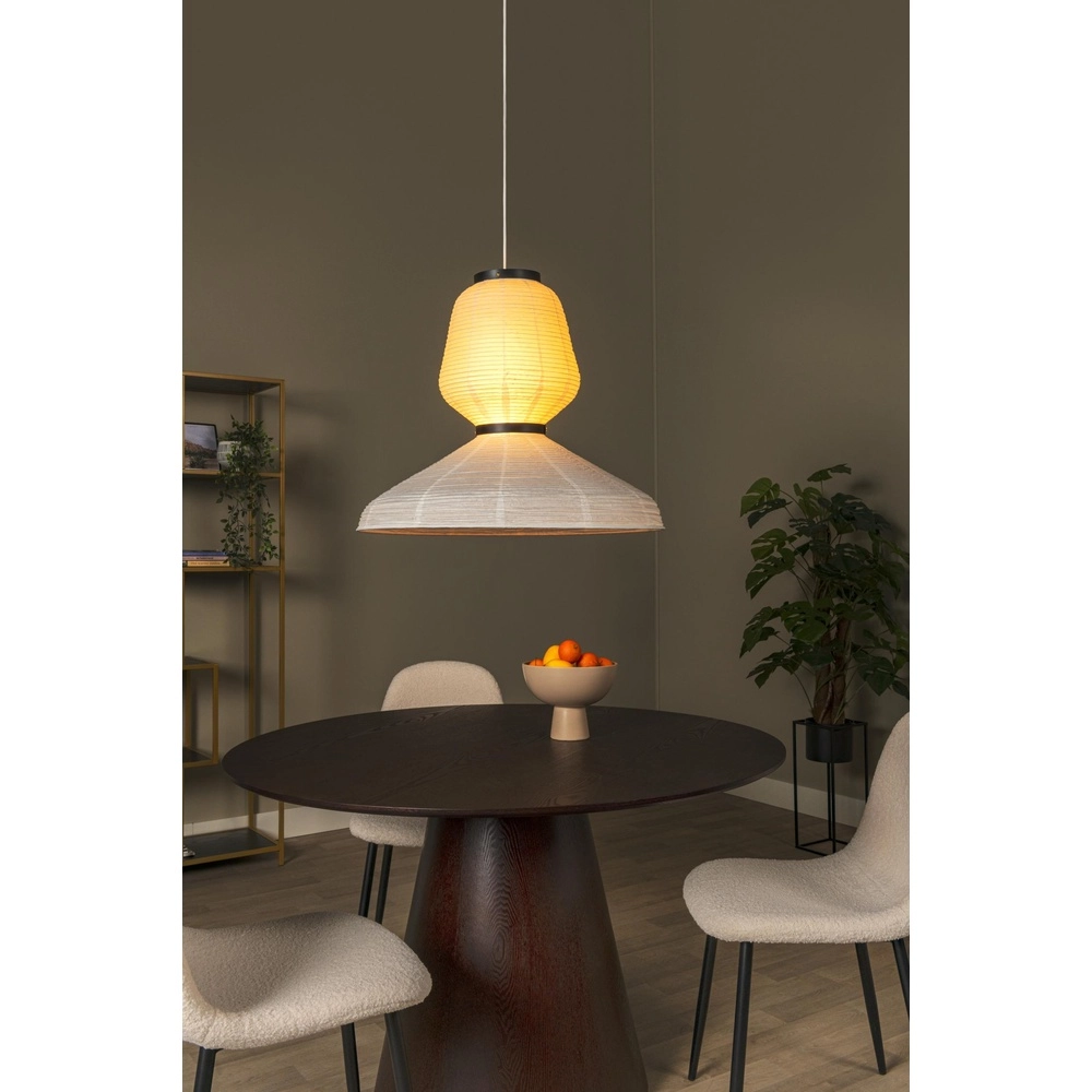 Unieke hanglamp Keenu wit Lucide 5411212783059