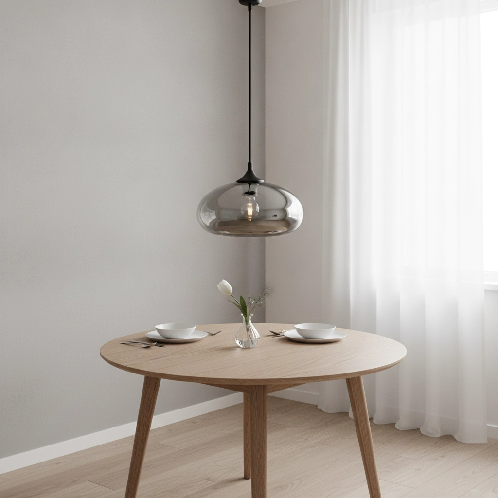 Hanglamp Savaz chroom glas Ø 28 x 14cm