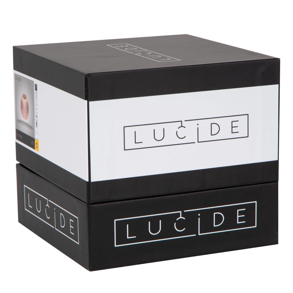 Gouden tafellampje Cintra oplaadbaar Ø 11cm - 2700K Lucide 5411212134493