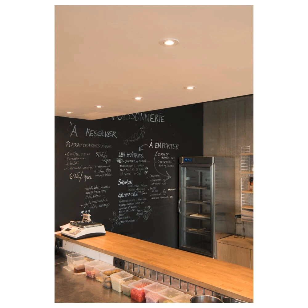 Inbouwring New Tria 75 rond wit - zonder fitting SLV 4024163276474