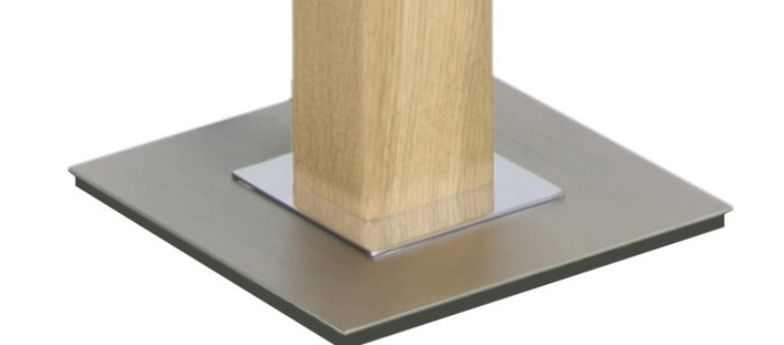 Led vloerlamp Leonora 122,5 cm - oak nature HerzBlut 4021273026364