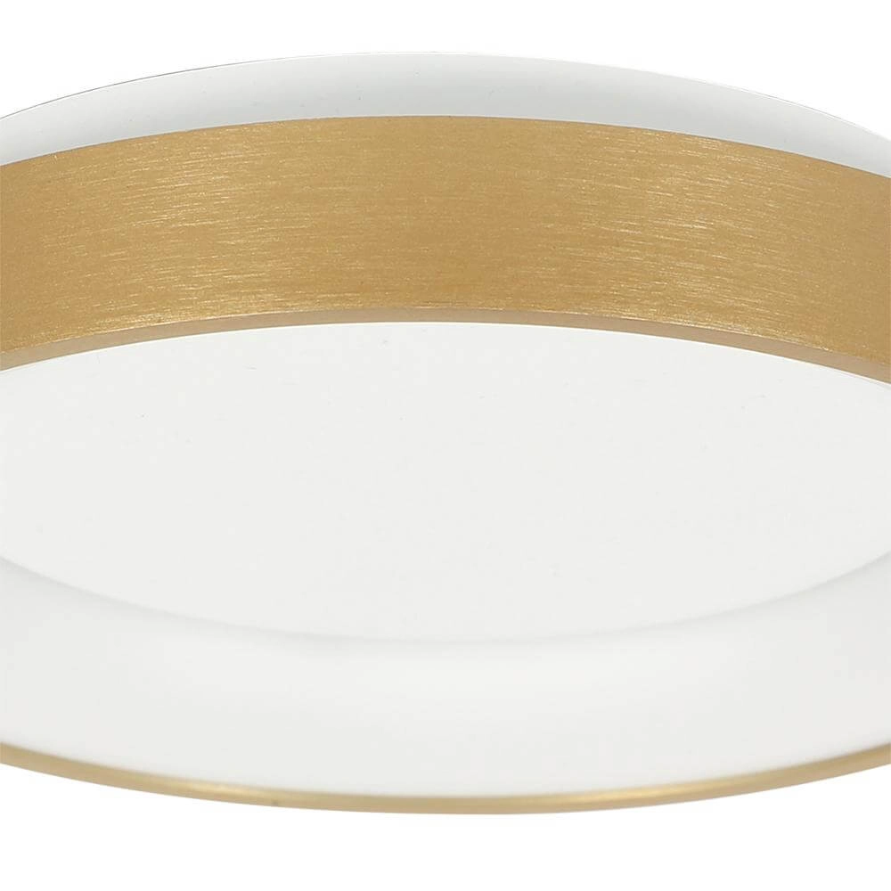 Plafondlamp Ringlede design goud Ø 38cm Steinhauer 8712746171945
