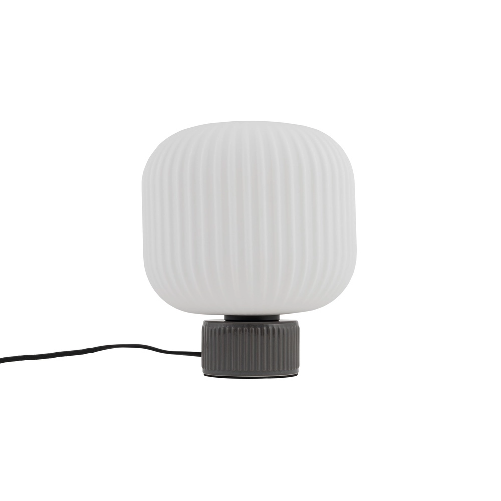 Tafellamp Aurora grijs Ø 20cm