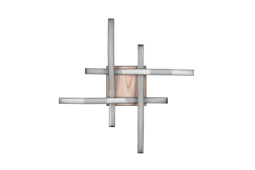 Plafondlamp Route vierkant Trio 4017807561159