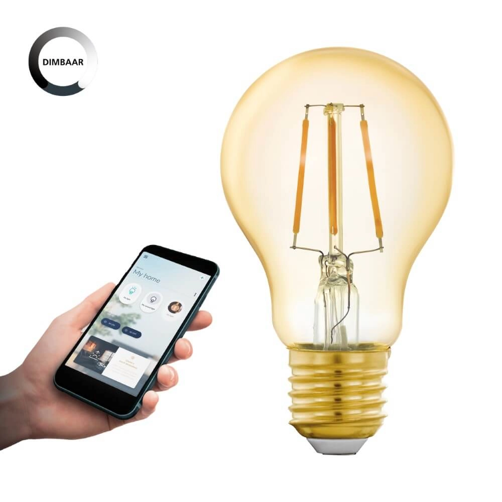 Led lampenbol Zigbee - E27 - 4.9 watt - 2200K - A60 Eglo 9002759122218