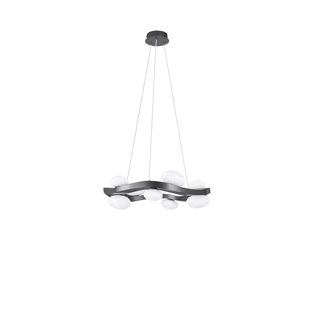 Design hanglamp Severo zwart met wit Lyora 5212063500365