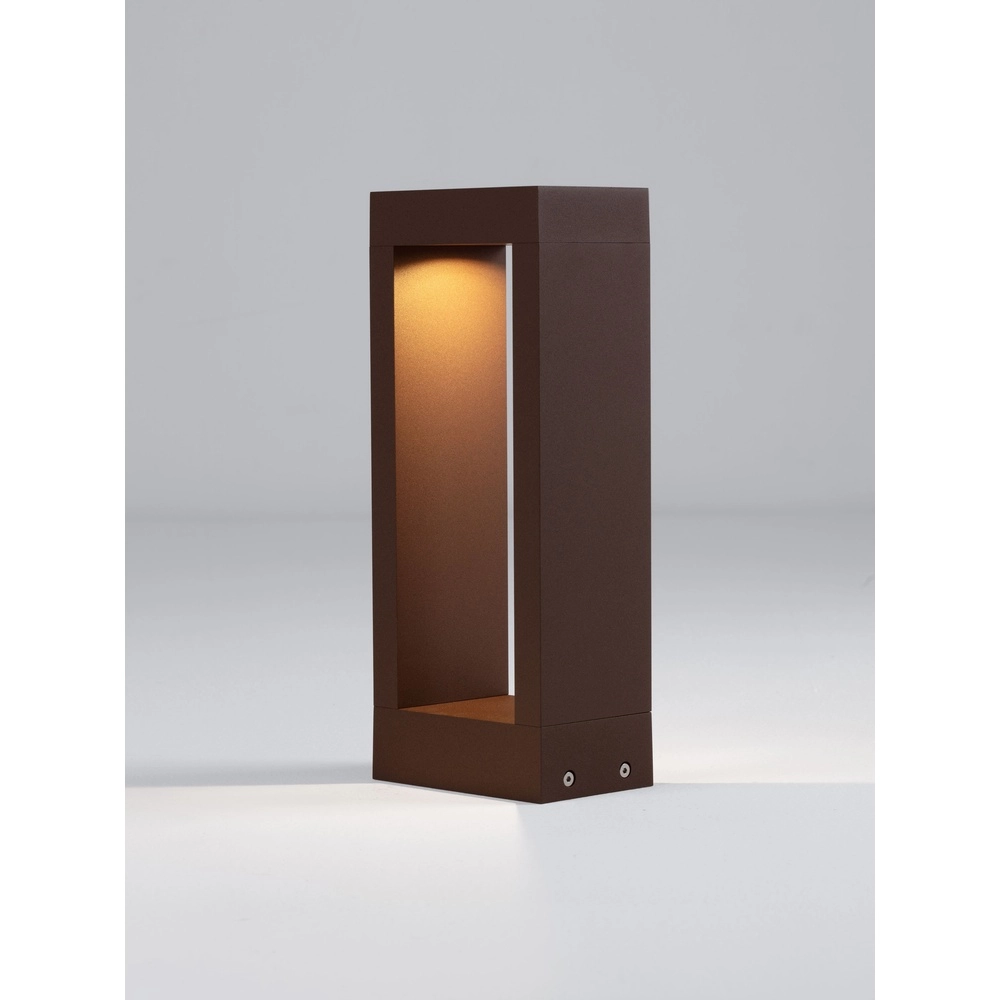 Roestbruine tuinlamp Dolix 30cm - 2700K Lyora 5212017488190