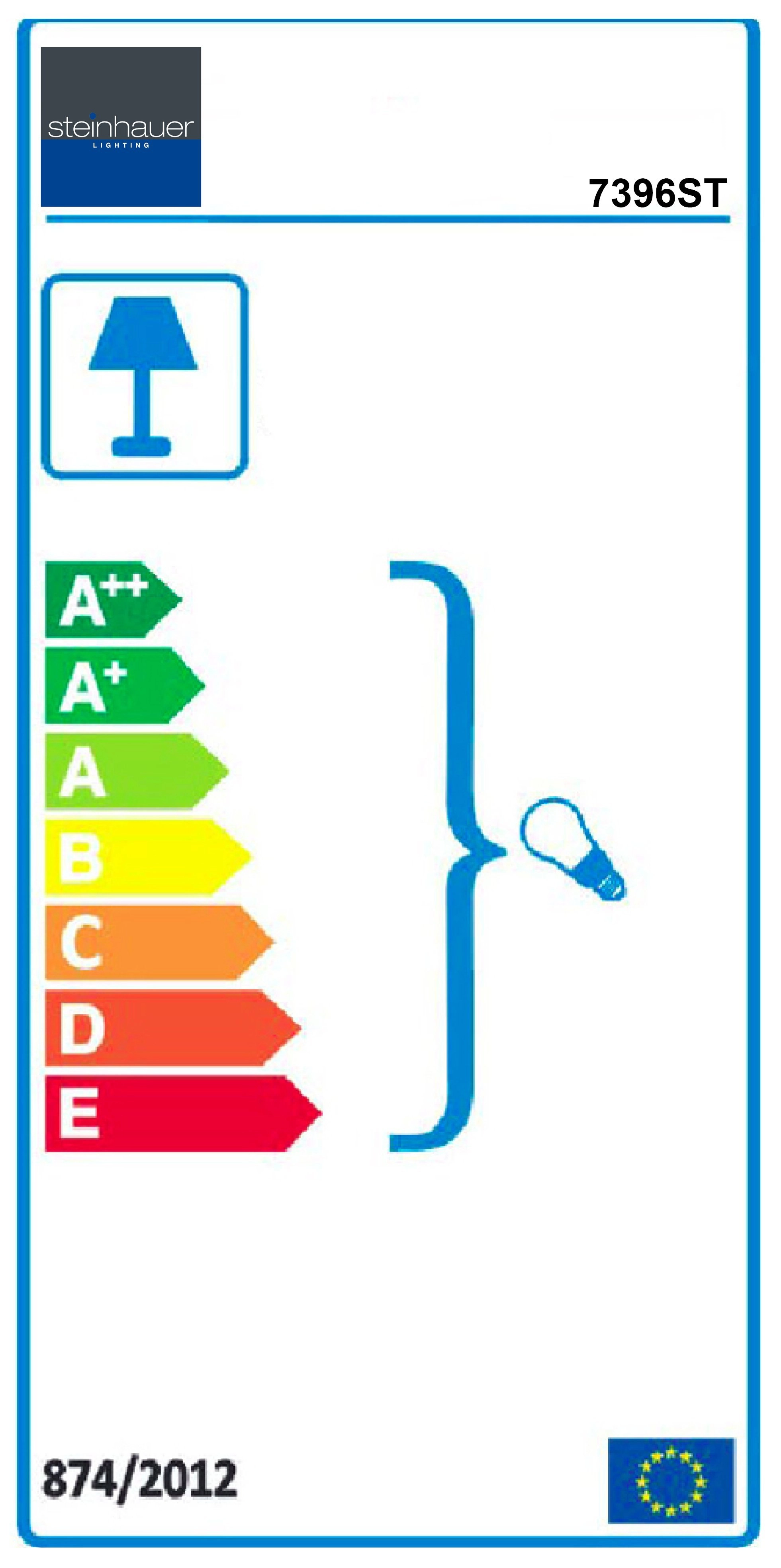 Schemerlamp Gramineus metaalgrijs Steinhauer 8712746093773