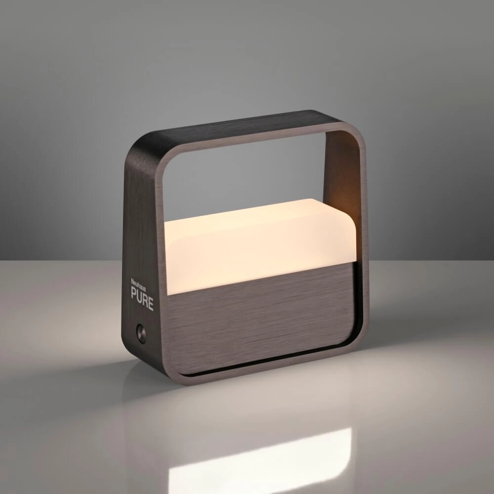 Design tafellamp Pure Go bruin Paul Neuhaus 4012248383384