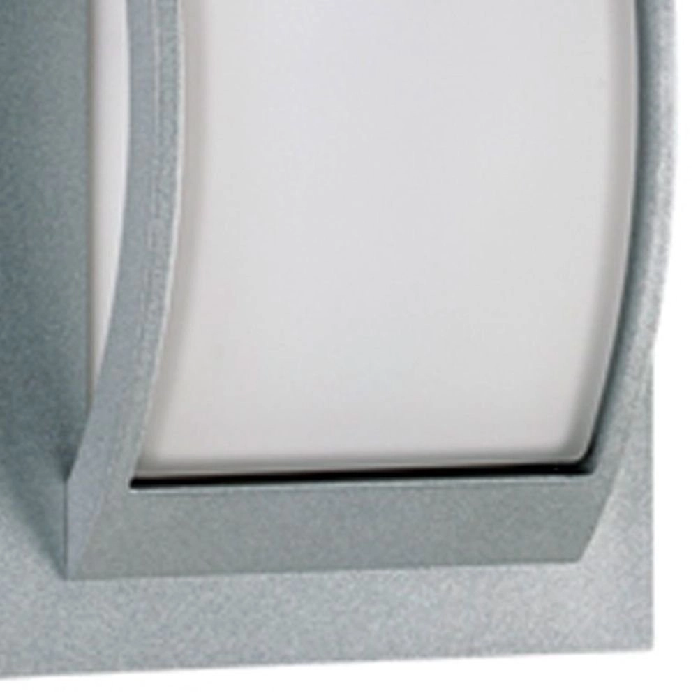 Verlichting balkon Square Curved 30cm-grijs Albert 4007235961997