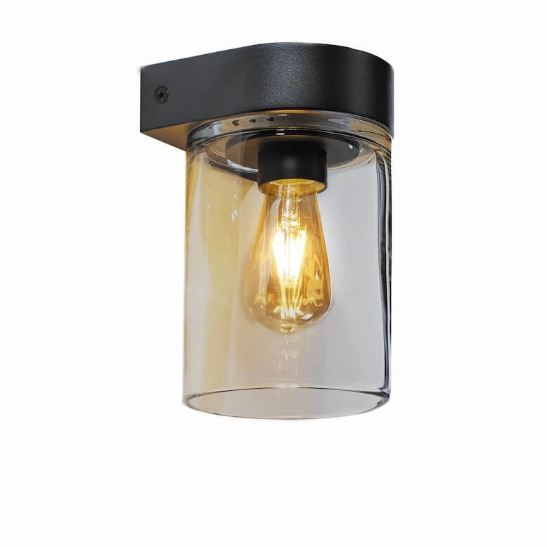 Wandlamp Tesla smoke glas Wandlamp Tesla smoke glas
