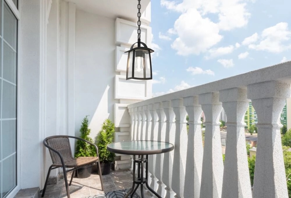 Hanglamp Kelsey zwart aan ketting Lutec 6939412014357