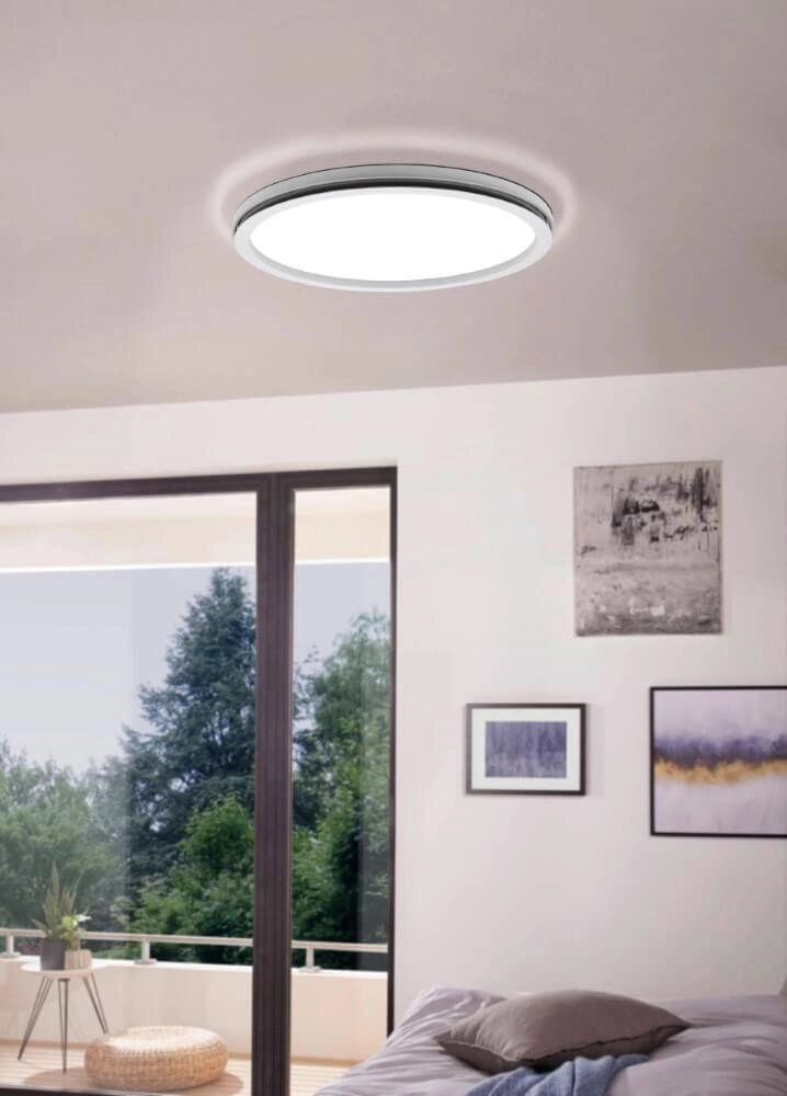 Led plafonnière Lazaras rond Ø 45cm Eglo 9002759998417