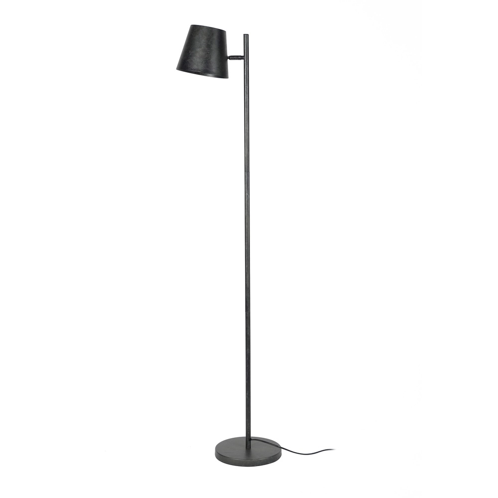 Metalen vloerlamp Flex 157cm - charcoal Lyora 8716803512474