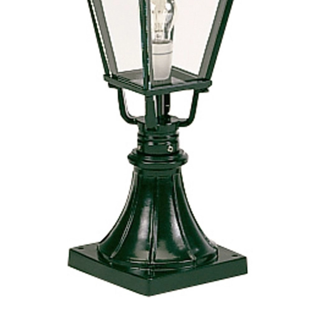 Nostalgische sokkel lamp Blackpool zwart KS Verlichting 8714732503846