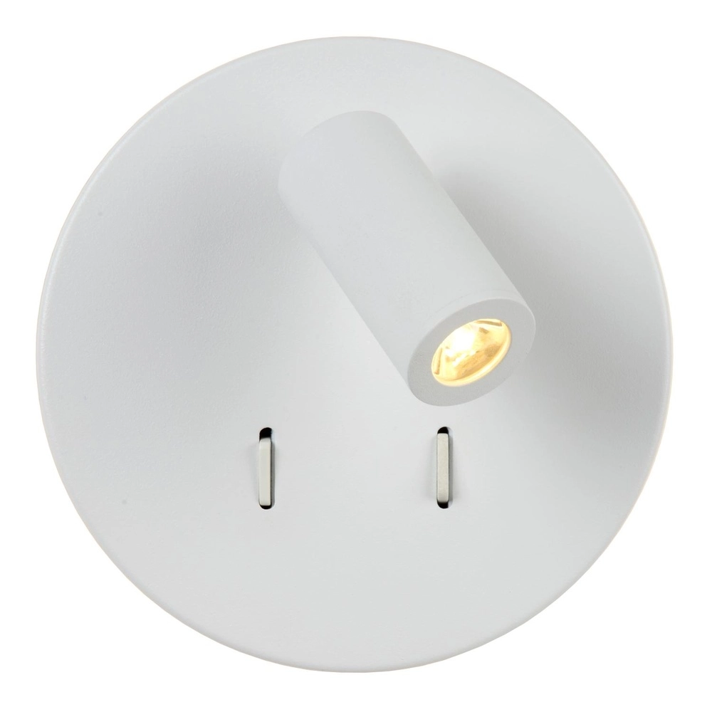 Bedlampje Bentjer wit Lucide 5411212791658