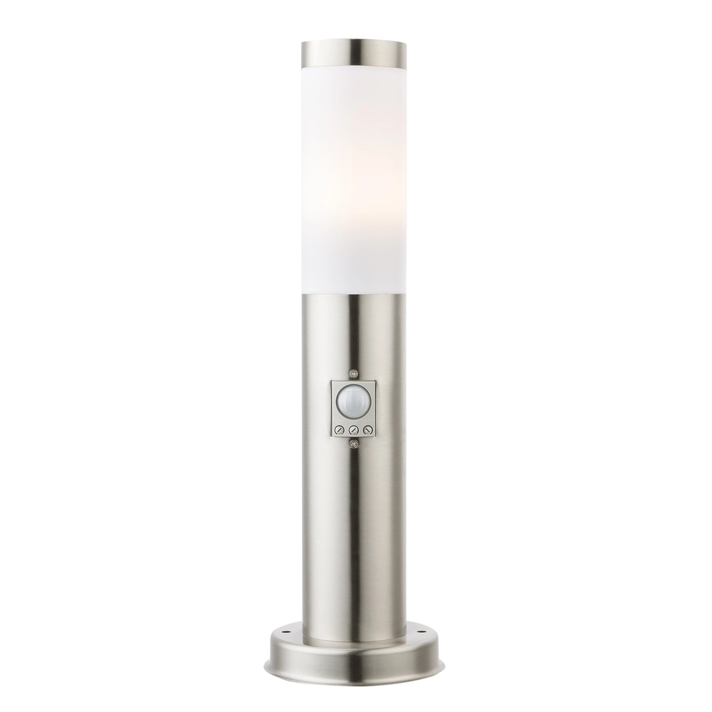 Tuinlamp Boston Led RVS met wit en sensor Globo 9007371311972