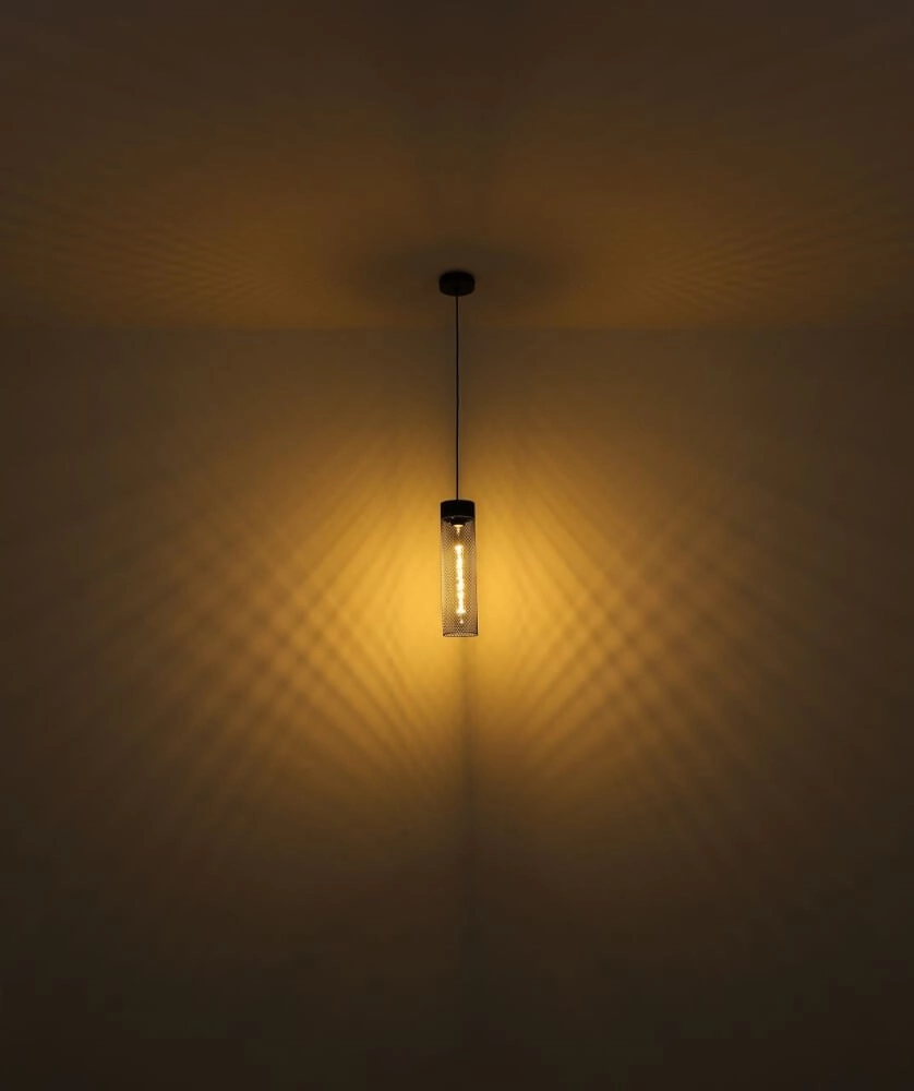 Hanglamp Hans zwart Globo 9007371444502