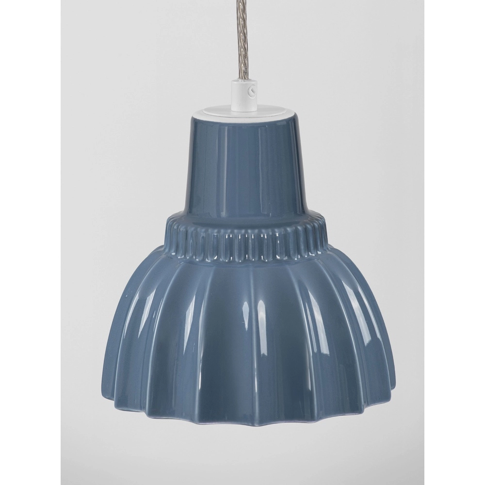 Hanglamp Picco wit met blauw Lyora 5212017495372