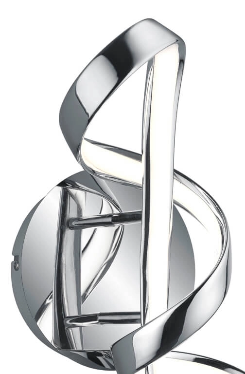 Led wandlamp Perugia chroom Trio 4017807525861