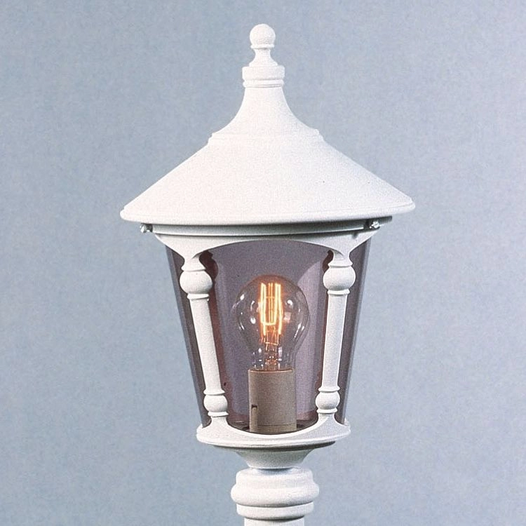 Klassieke lantaarnkap Virgo wit KonstSmide 7318305782501
