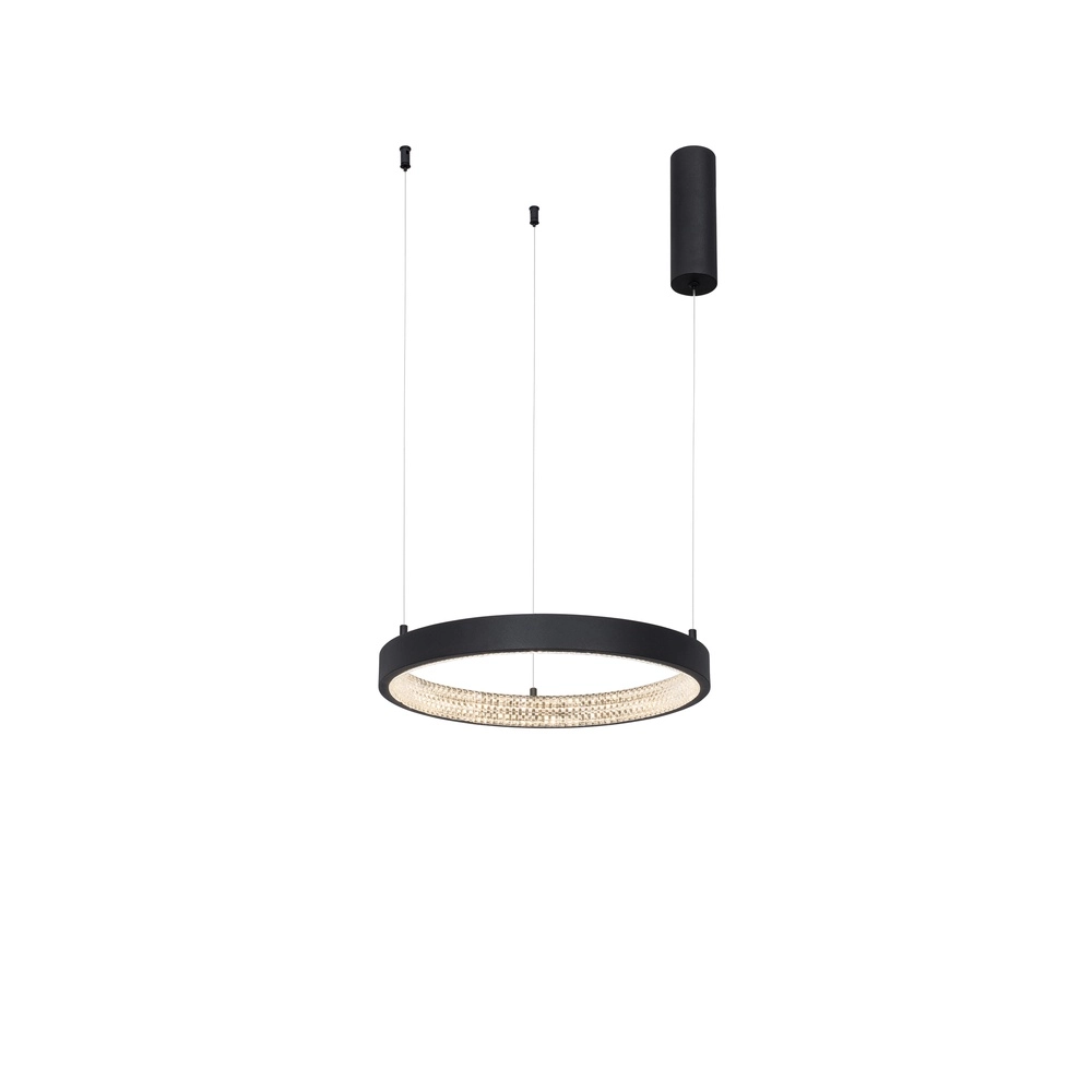 Hanglamp Preston zwart Ø 40cm Lyora 5212017429162