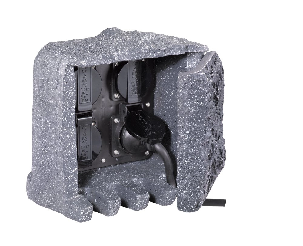 Landelijke stopcontact Garden Socket Trio 4017807305784