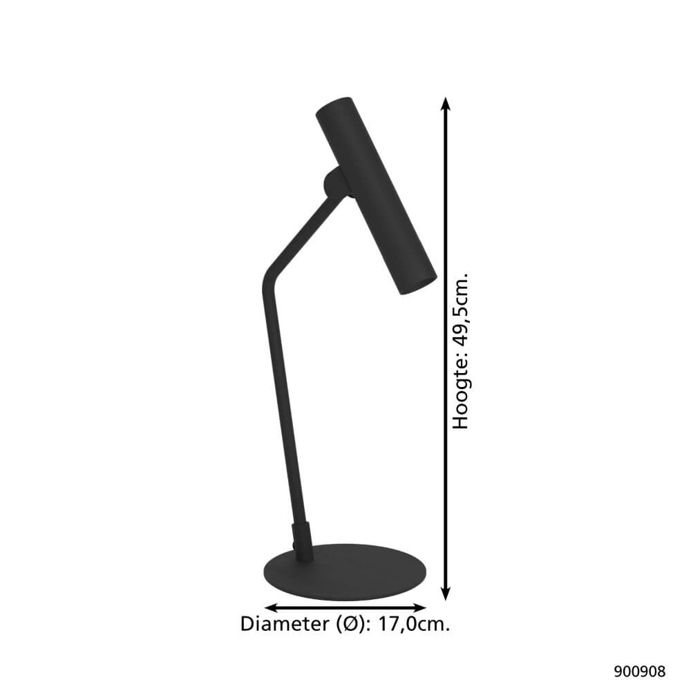 Slanke bureaulamp Almudaina Led Eglo 9008606274123