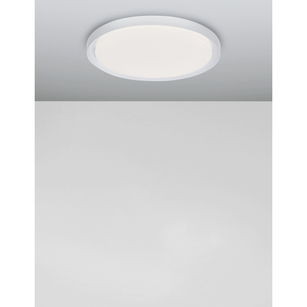 Plafonniere Troy wit Ø 56cm Plafonniere Troy wit Ø 56cm