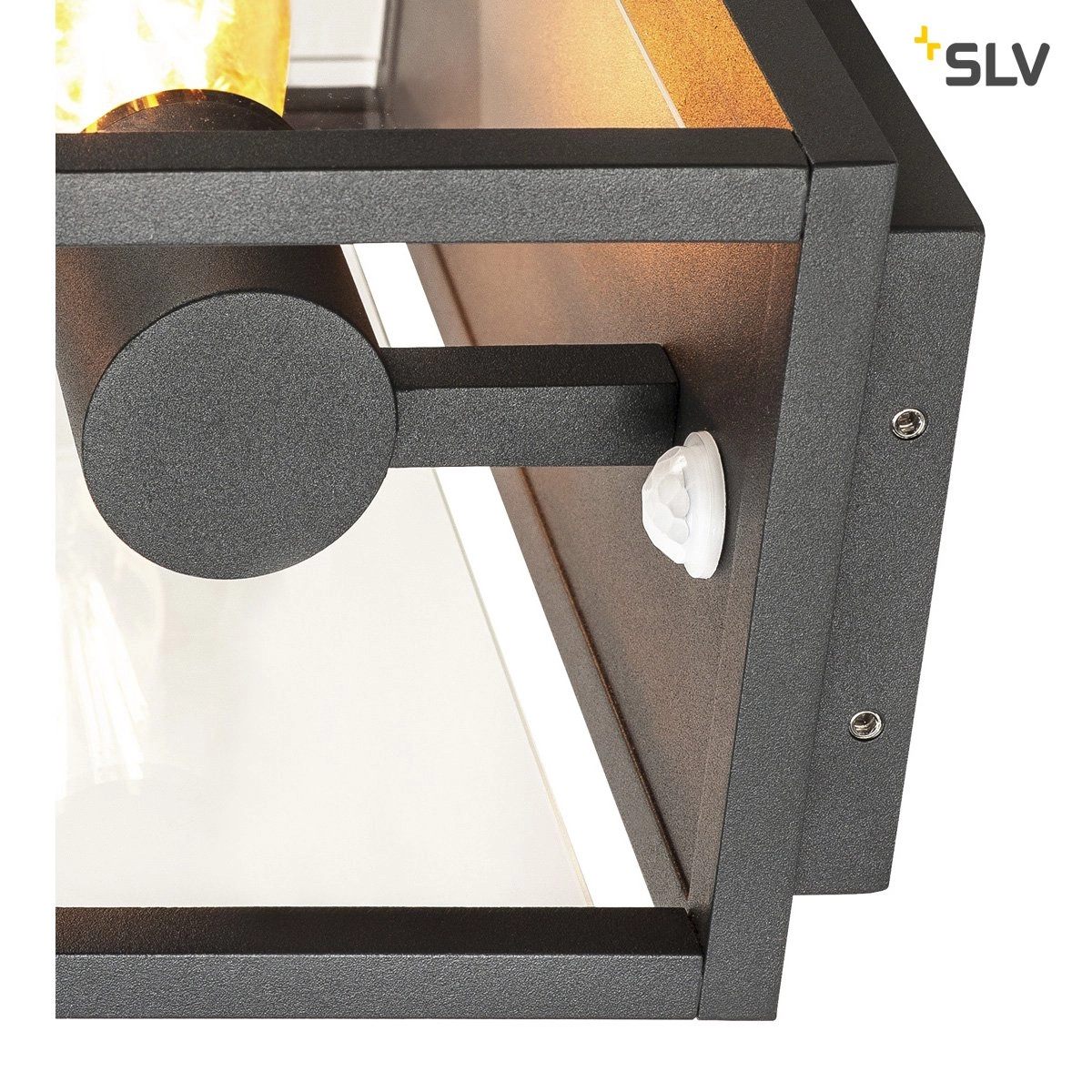 Design buitenlamp Quadrulo met sensor SLV 4024163226752
