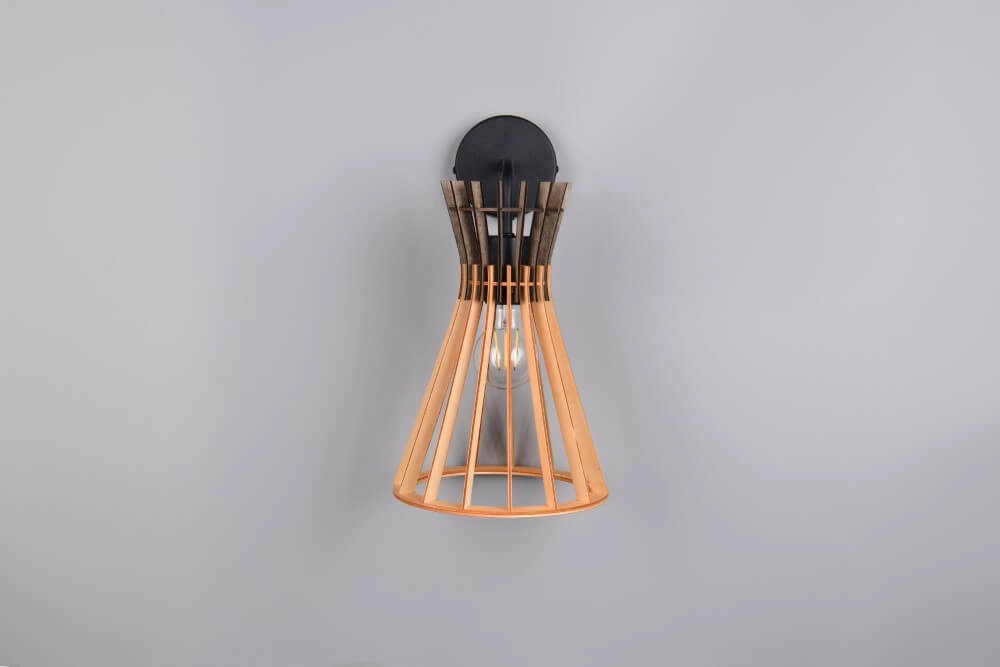 Design hanglamp Alice hout Trio 4017807637366