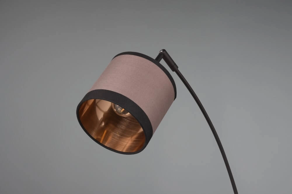 Staande lamp Davos taupe 3-lichts Trio 4017807574364