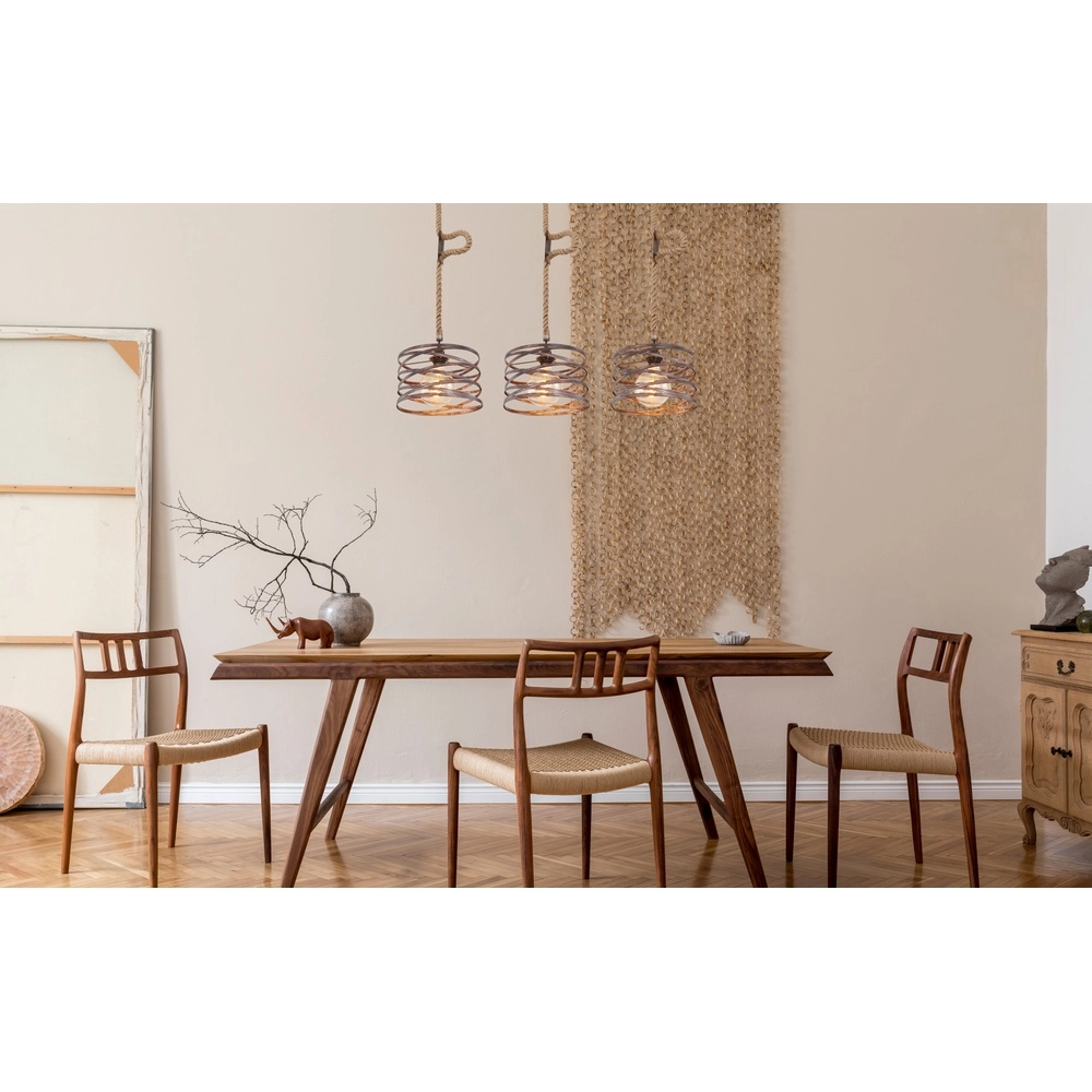 Touwlamp Marco zwart Globo 9007371429257