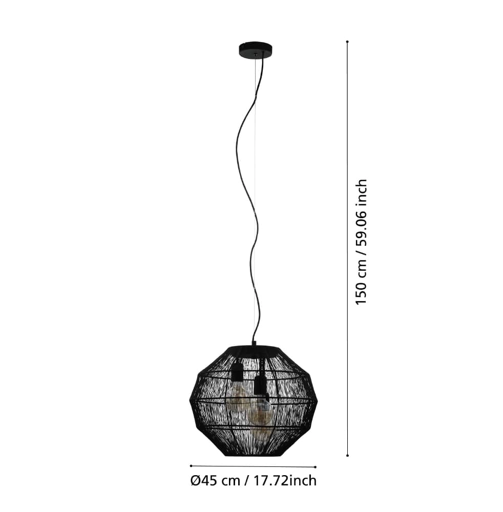Bol hanglamp Orbetello Ø 45cm Stars of Light 9008606221264