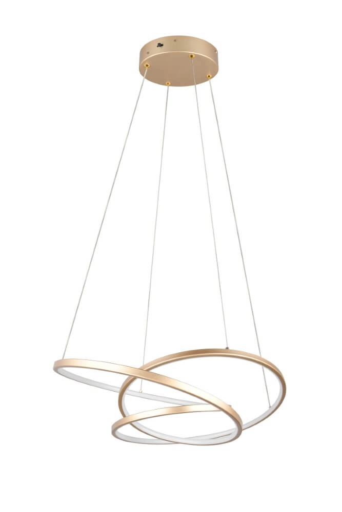 Vide hanglamp Darvin goud - 62cm Trio 4017807616040
