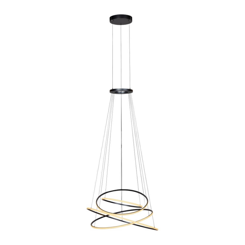 Design hanglamp Pure E-Flying Rings grijs Design hanglamp Pure E-Flying Rings grijs