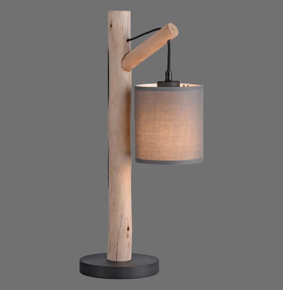 Landelijke tafellamp Green Tribu taupe Just Light 4043689995188