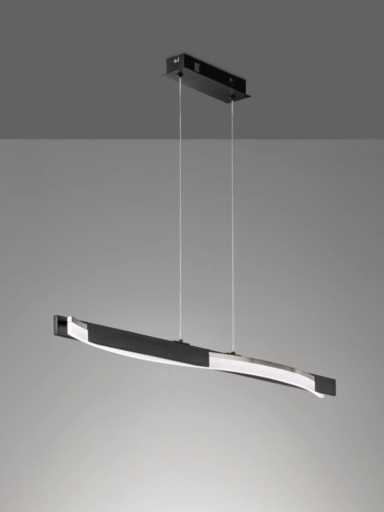 Strakke led hanglamp Bridge