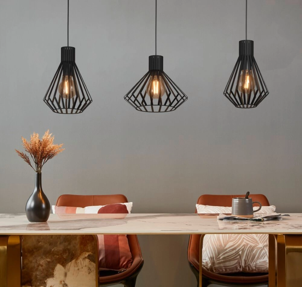 Draad hanglamp Basidano 3x E27 Stars of Light 9008606239023