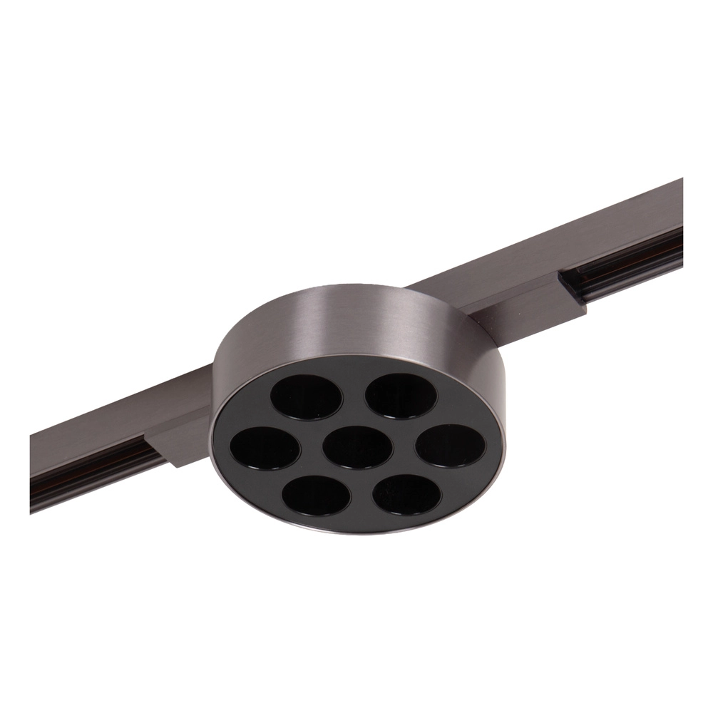 1-fase railspot Linial Xavi mat zwart chroom Premium by Lucide 5411212552563