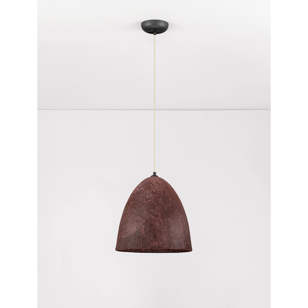 Hanglamp Solis rood Ø 36cm Lyora 5212017477842