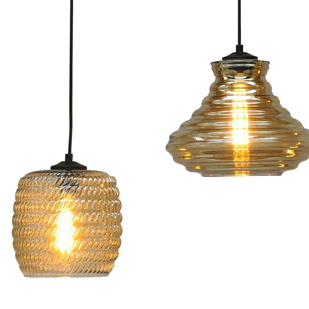 Glazen hanglamp Quinto 5 Masterlight 8718121216508