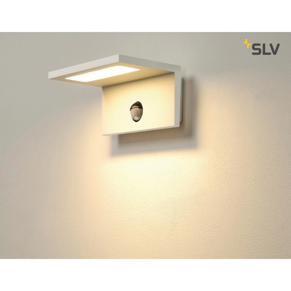 Wandlamp Led Sensor met bewegingssensor wit SLV 4024163221993